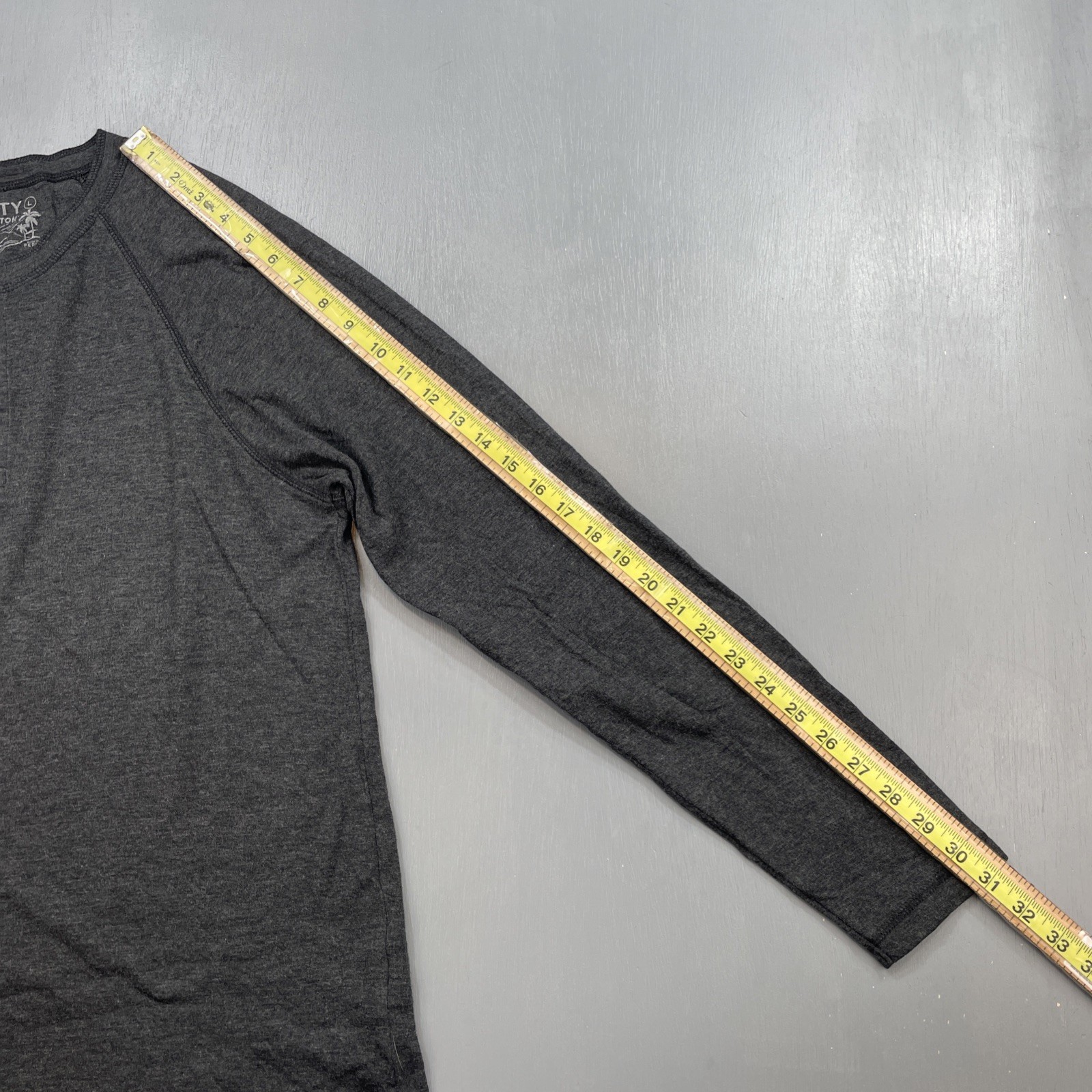 Faherty Shirt Mens Large Cloud Cotton Henley Long Sleeve Pima Modal Basic Tee T gallery