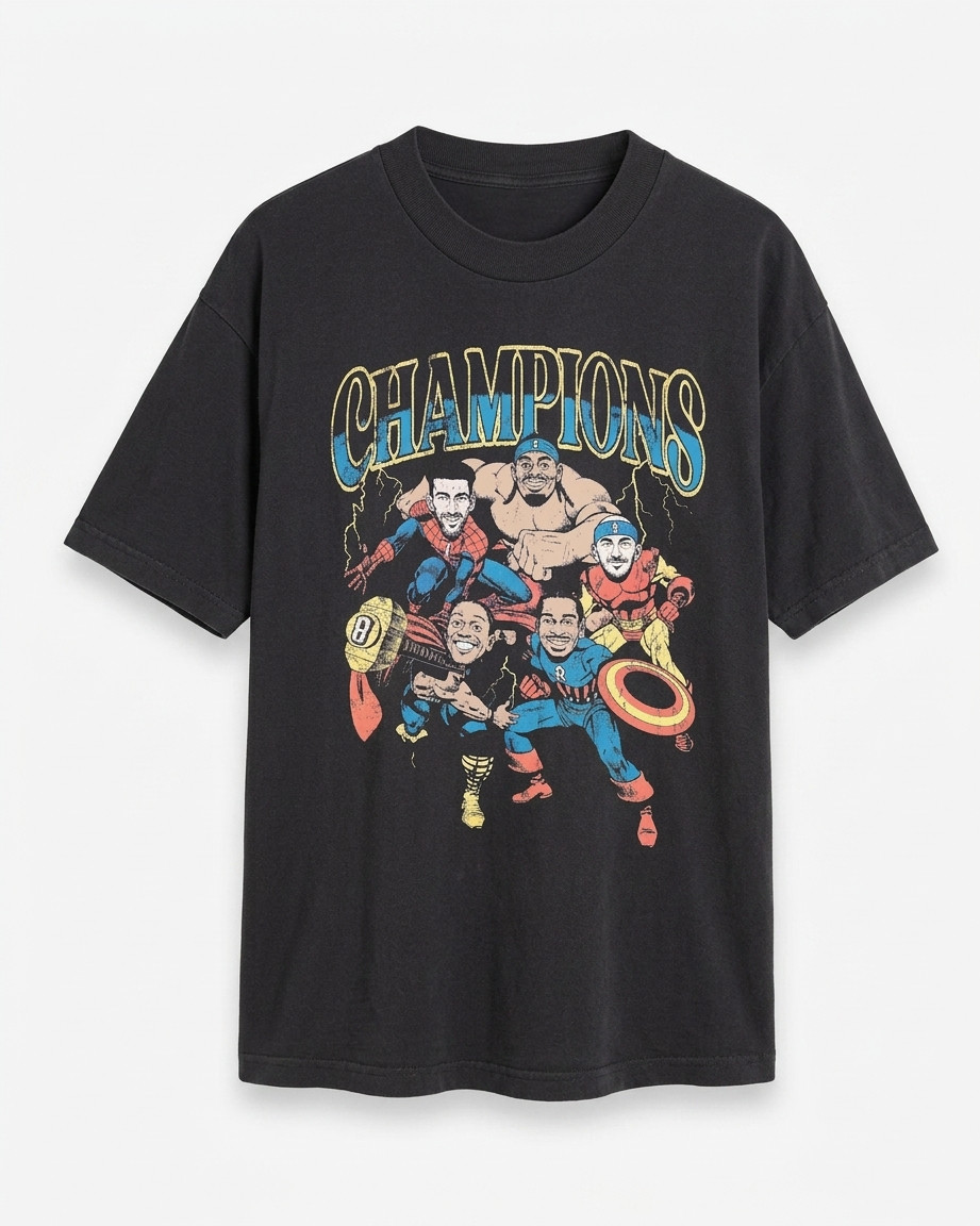 Oklahoma City Superhero Champions T-Shirt