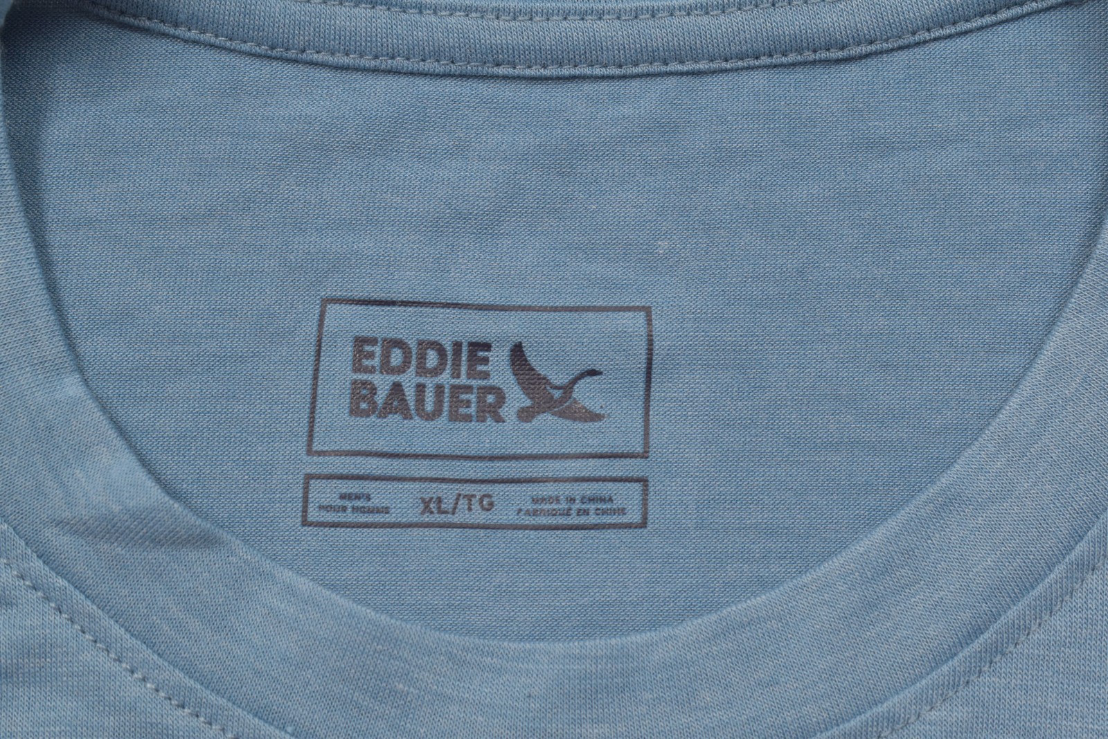 Eddie Bauer Men's XL Blue Graphic Mountain T-Shirt New With Tags Short Sleeve gallery