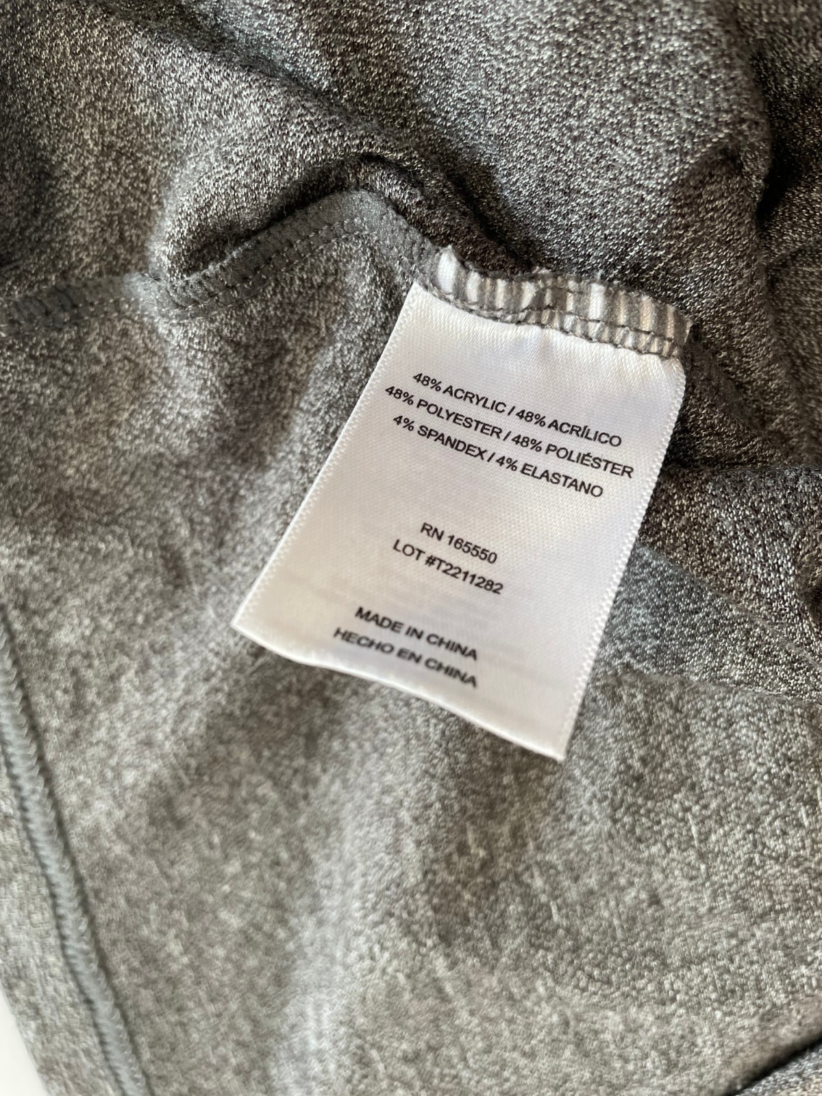 32 Degrees Heat Men’s Long Sleeve Crew Neck Shirt Gray Size L gallery