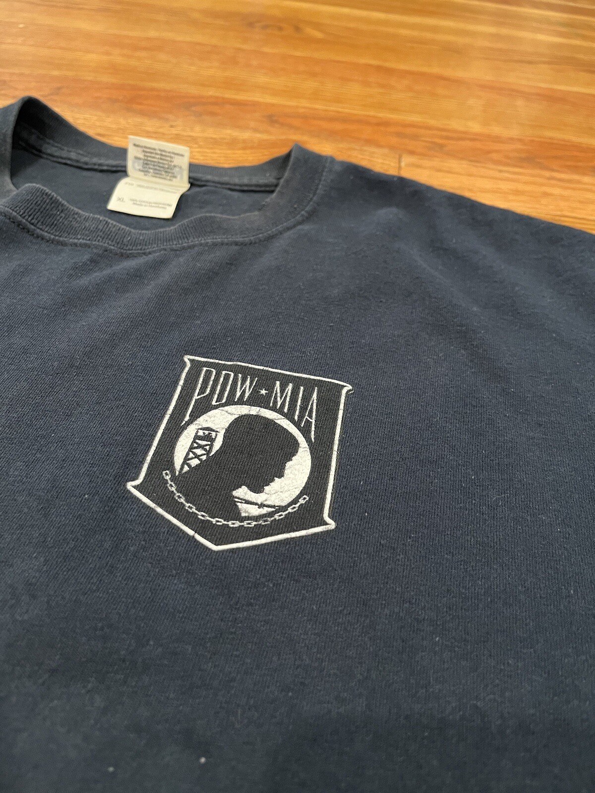 POW MIA Double Sided You Are Not Forgotten T Shirt XL Preshrunk gallery