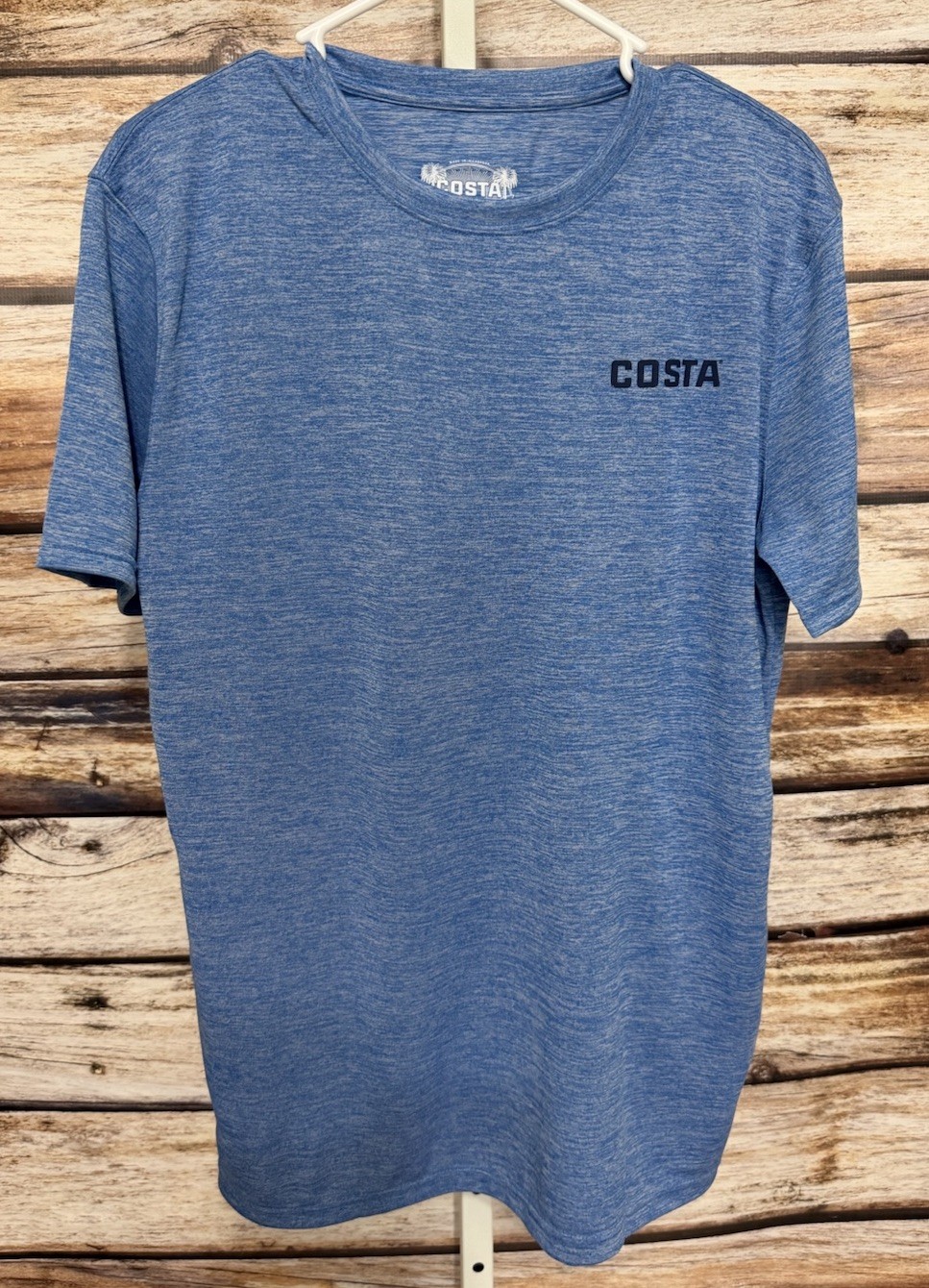 NWT Costa Del Mar Technical Insignia Sailfish T-Shirt in Royal Blue Medium gallery