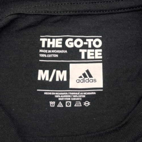 Adidas The Go-To Tee Black Cities, State or Plain 3 Striped Logo T-Shirt Men gallery