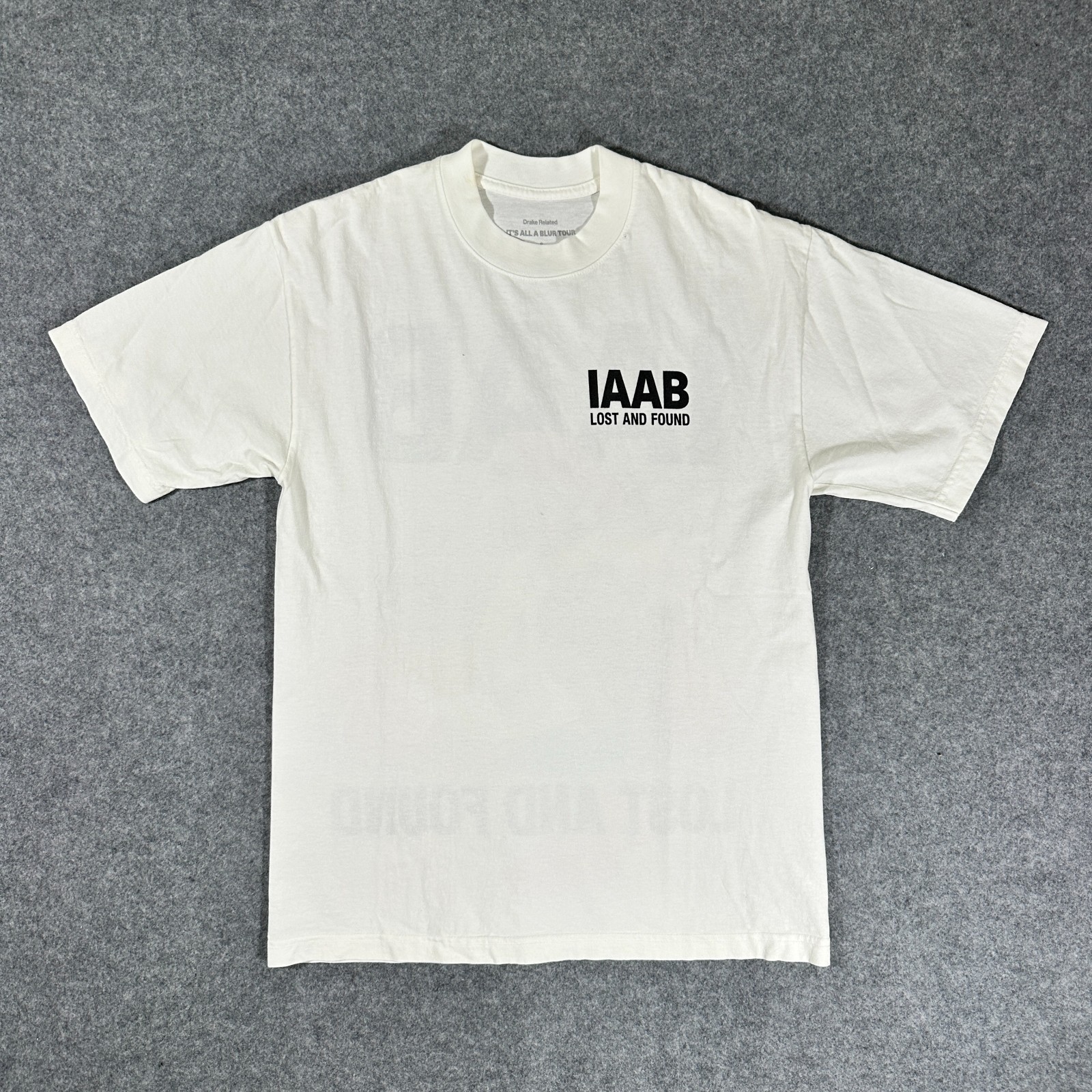 Drake Its All A Blur IAAB Tour Shirt Lost & Found 21 Savage OVO - Size Small gallery