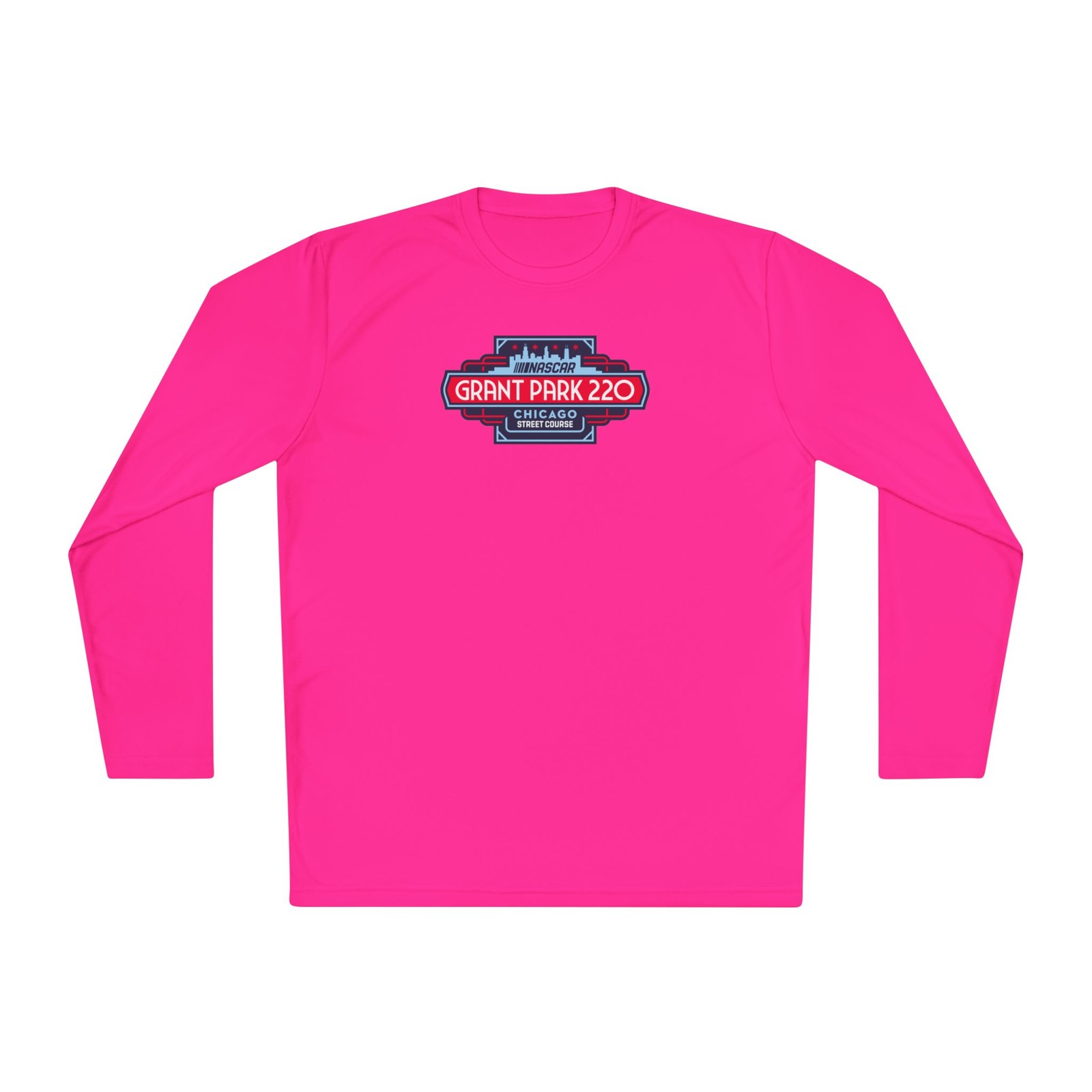 Vintage Chicago Street Race Sport-Tek ST350LS Lightweight Long Sleeve Shirt gallery