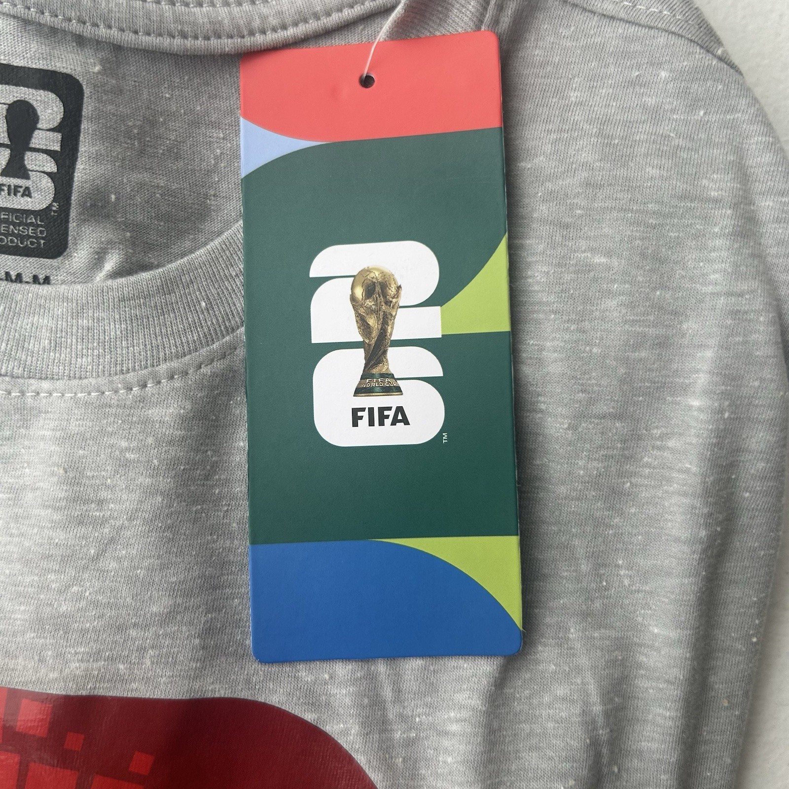 FIFA Official Licensed World Cup Outerstuff T Shirt Medium New with Tag gallery