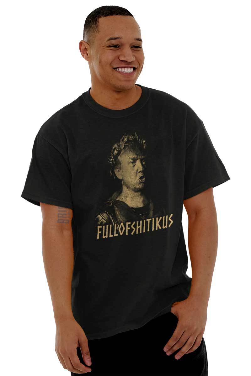 Full Of S**ttikus Donald Trump President USA Adult Short Sleeve Crewneck Tee gallery