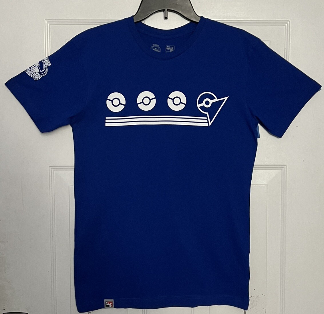 Pokemon World Championships 2023 Team Mystic Blue T-Shirt Adult Size Small