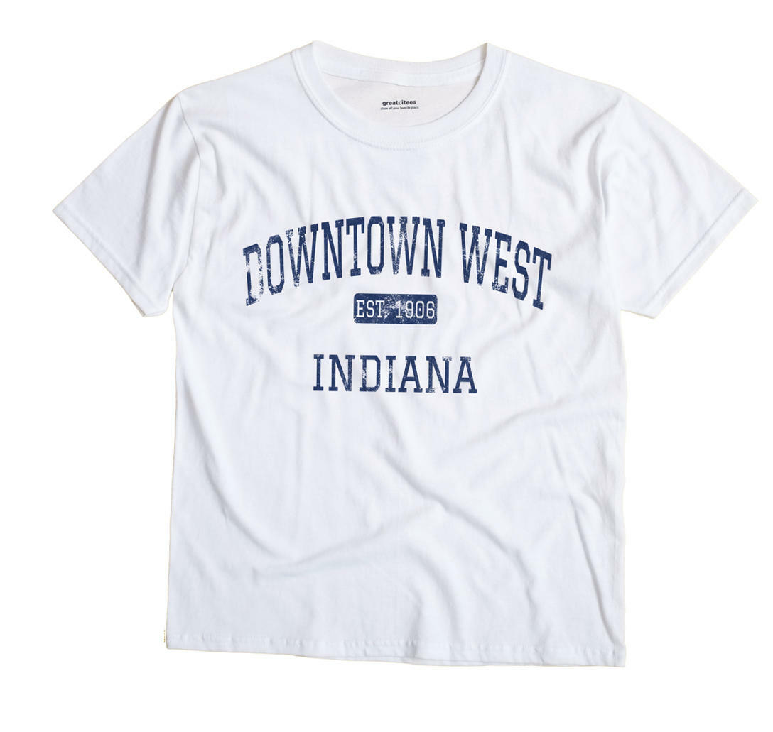 Downtown West Indiana IN T-Shirt Gary EST
