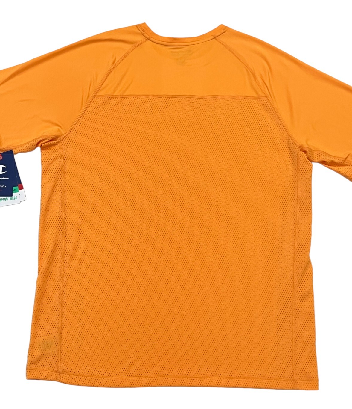 Champion Wicking Double Dry Crewneck Short Sleeves Mesh Graphic Tee T Shirt XXL gallery
