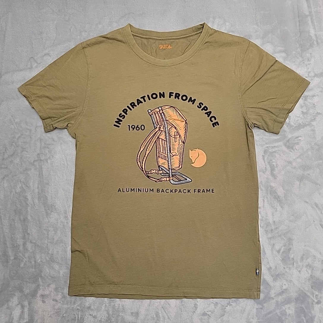 Fjallraven Shirt Mens Small Green Inspiration From Space Back Packing Gorpcore