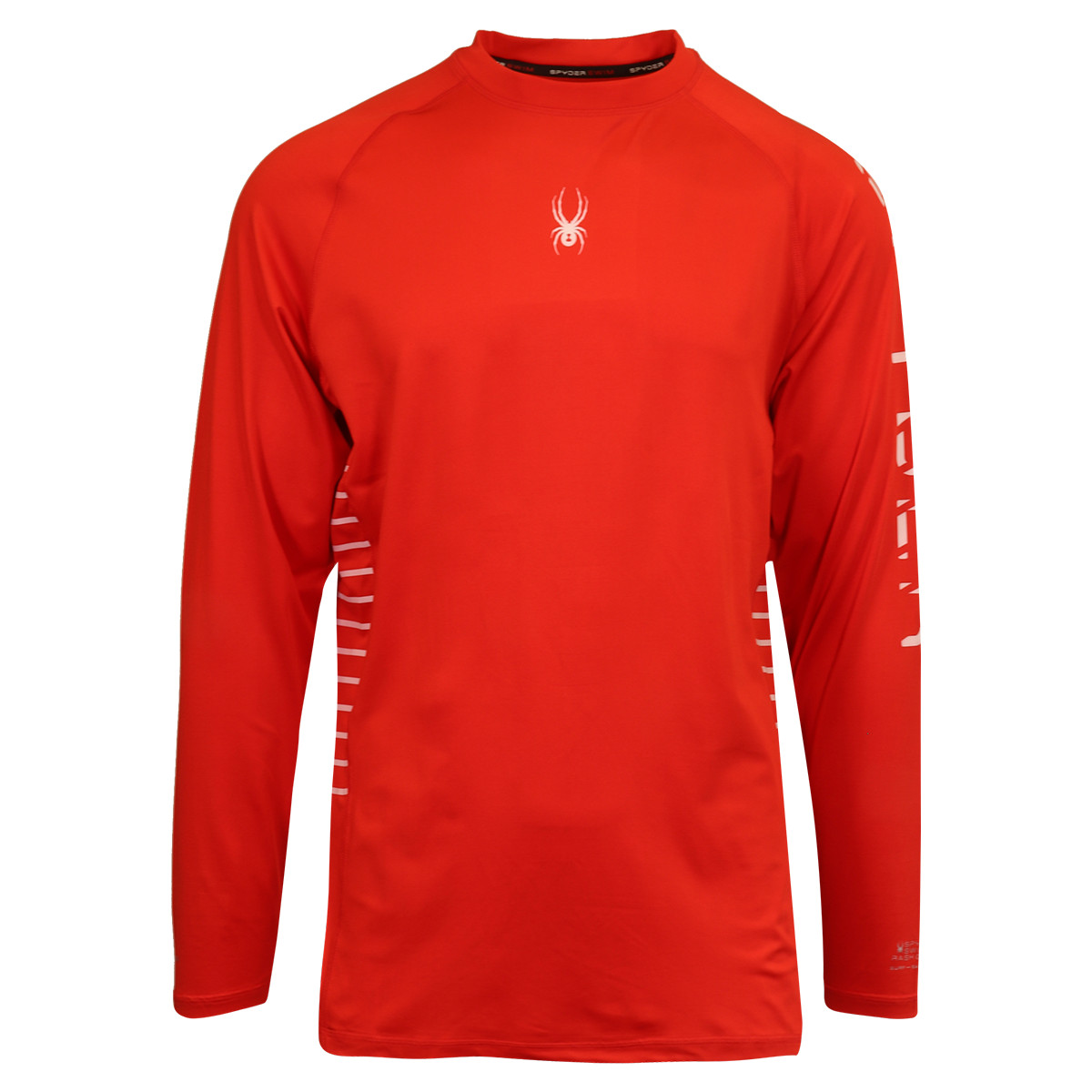 Spyder Men's T-Shirt Red UPF30+ Rash Guard L/S (S01D) gallery