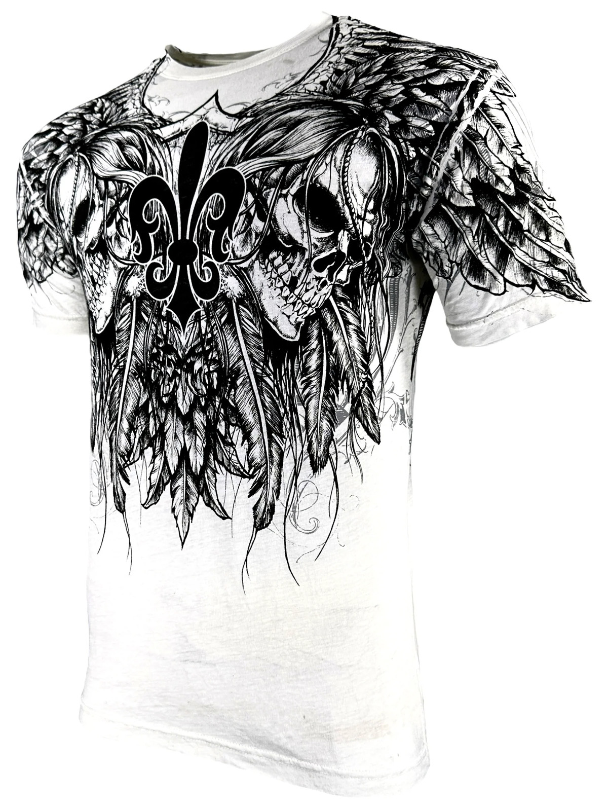 Xtreme Couture By Affliction Men's T-shirt Gather Biker Wings S-6XL gallery