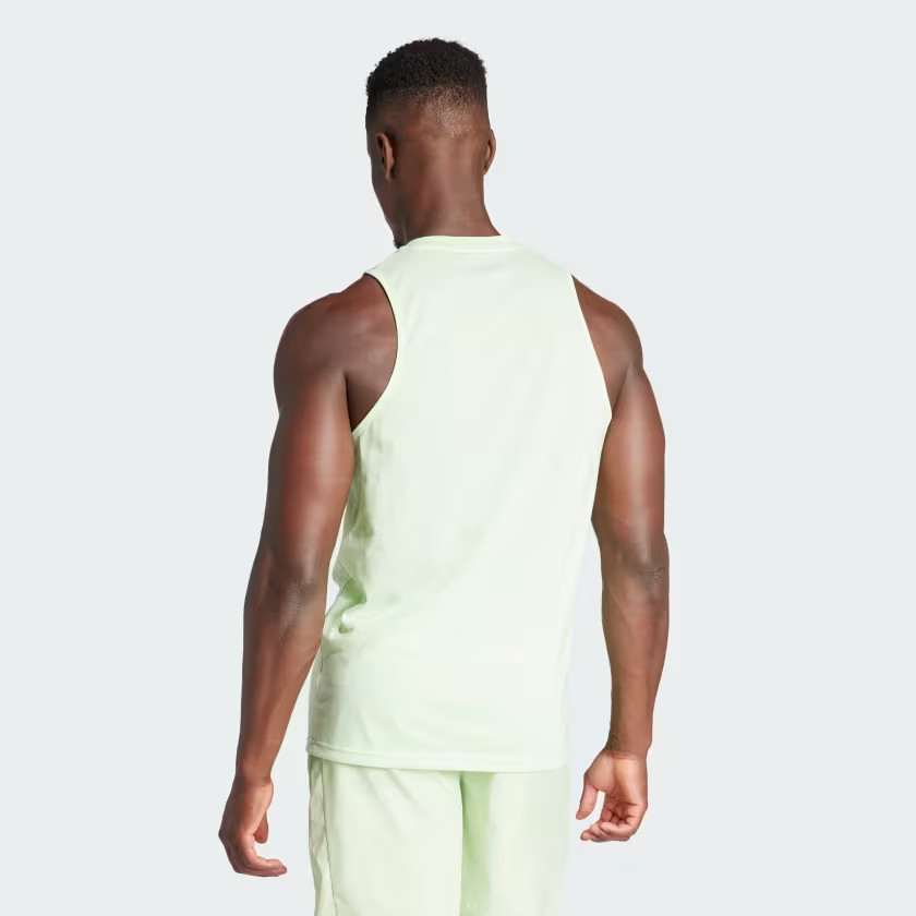 Adidas Green Train Essentials AeroReady Training Sleeveless T-shirt SZ: 3XL NWT gallery