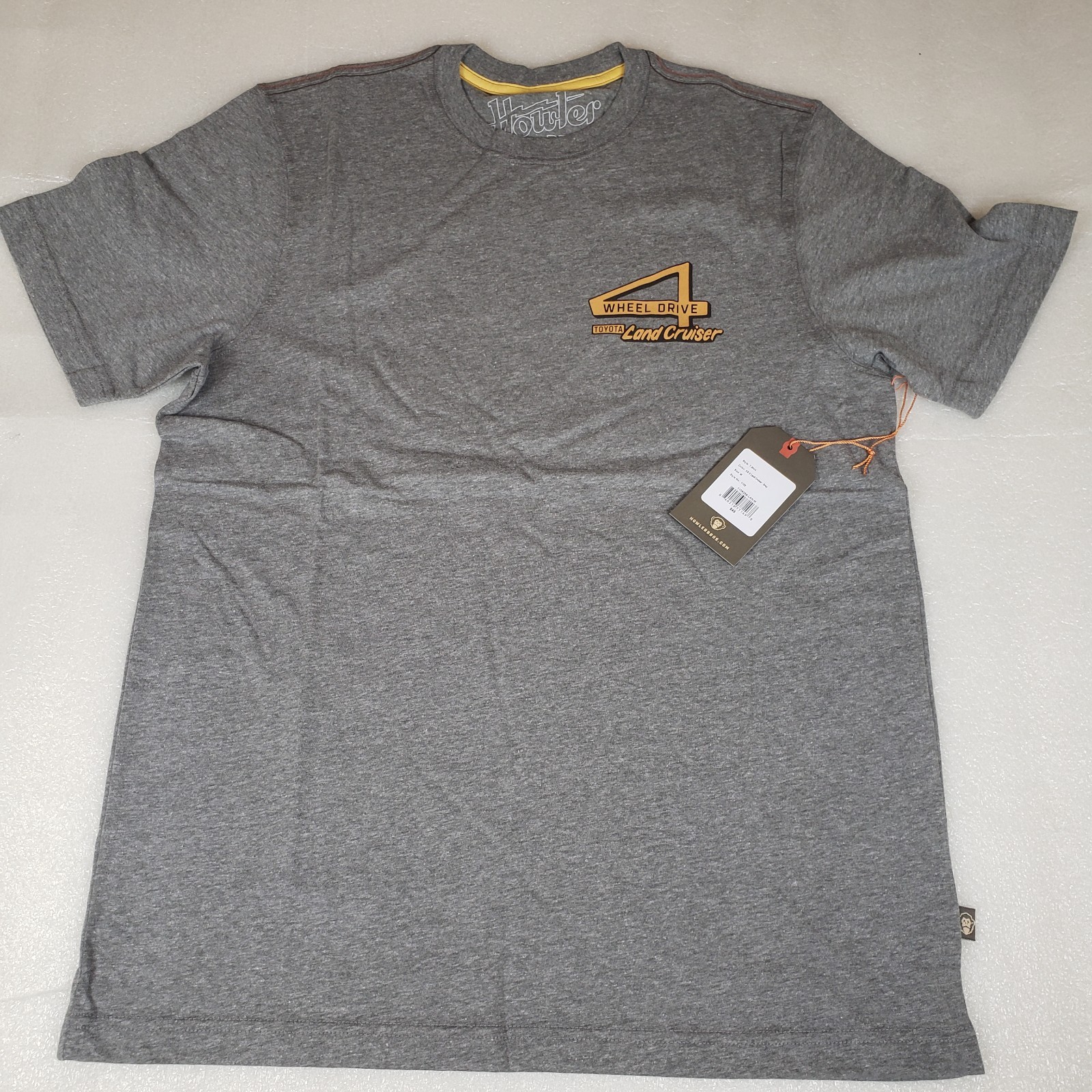 NWT Howler Men's Medium Toyota Land Cruiser T Shirt Gray Limited Edition Hiking gallery