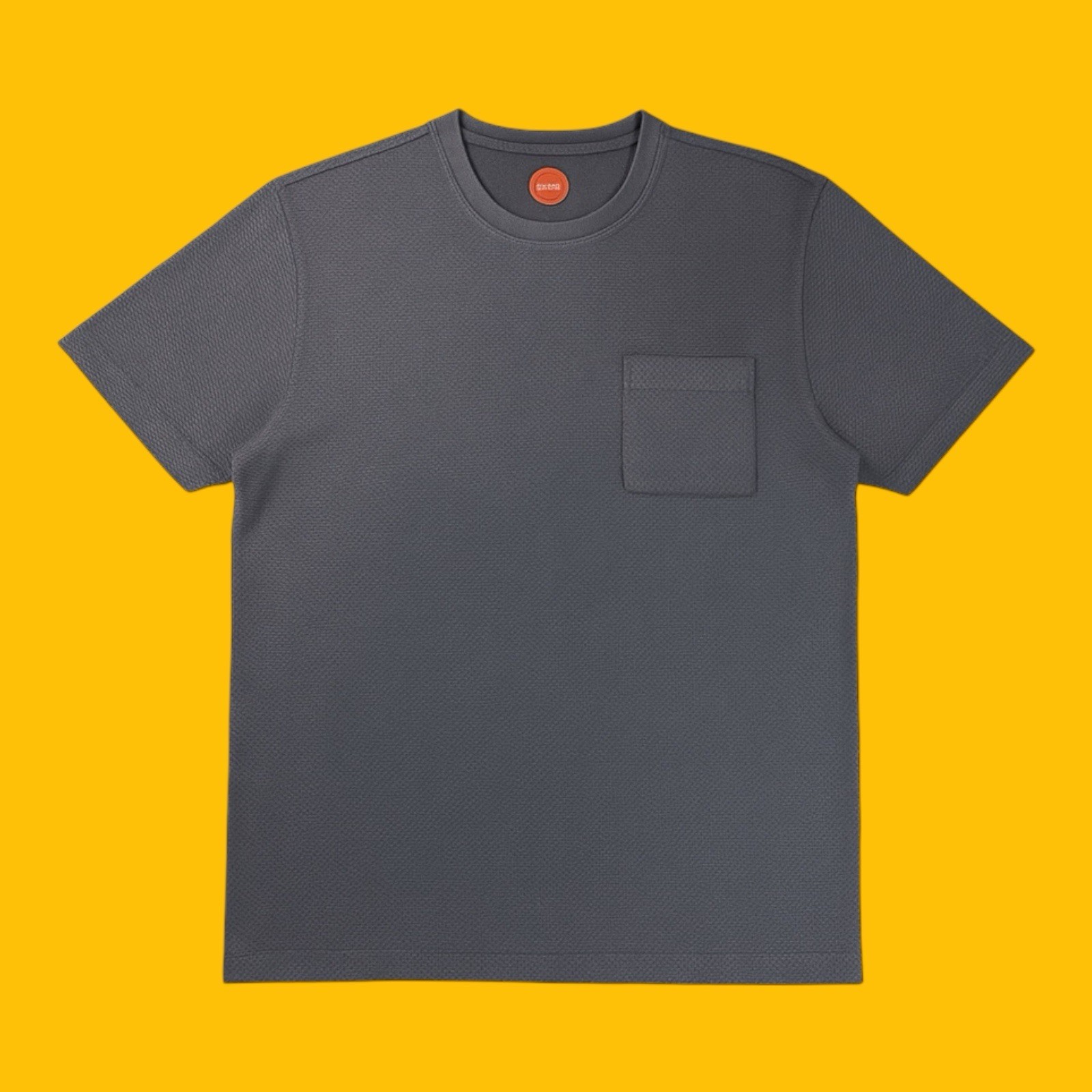Common People Popcorn Texture Shirt Garment Dye Relaxed Fit Gray M Ribbed Sleek gallery