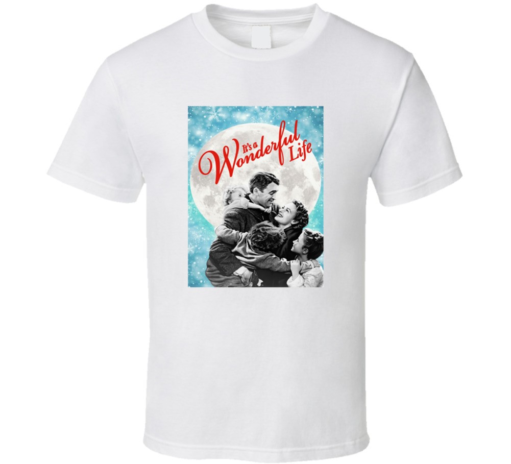 It’s A Wonderful Life Tee Classic Holiday Movie T Shirt