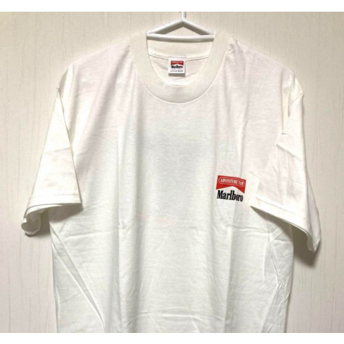 Marlboro T-shirt Short Sleeve Free Size (One Size) 90' vintage [EXC] From JAPAN◎ gallery