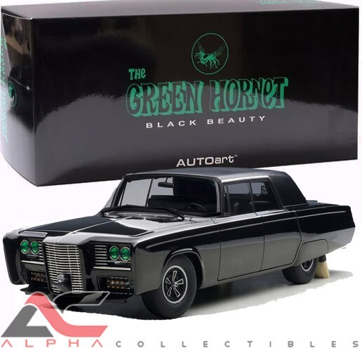 AUTOART 71546 1:18 THE GREEN HORNET TV SHOW CAR “BLACK BEAUTY”