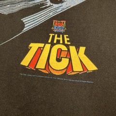 Vintage The Tick Motorcycle Fox Network 1997 Men’s XL T-Shirt Cartoon Black