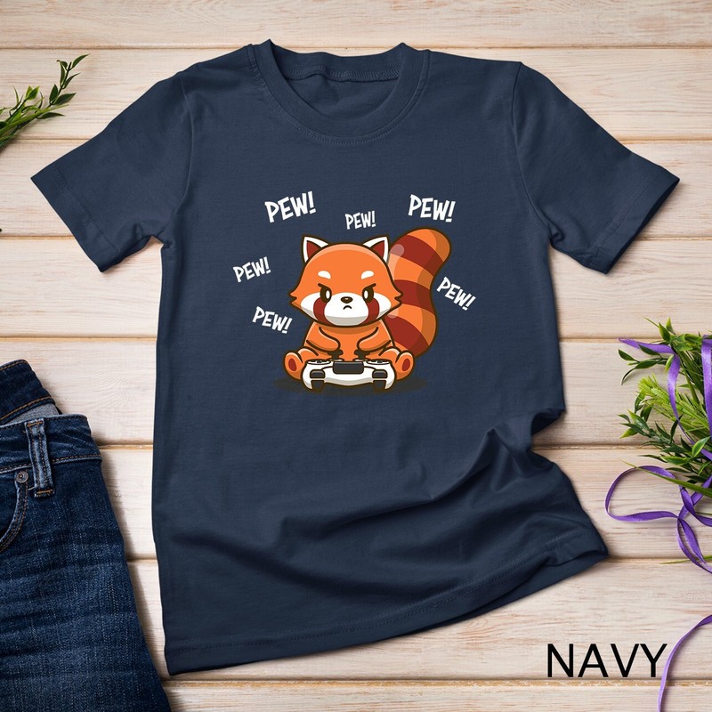 Red Panda Unisex T-shirt gallery