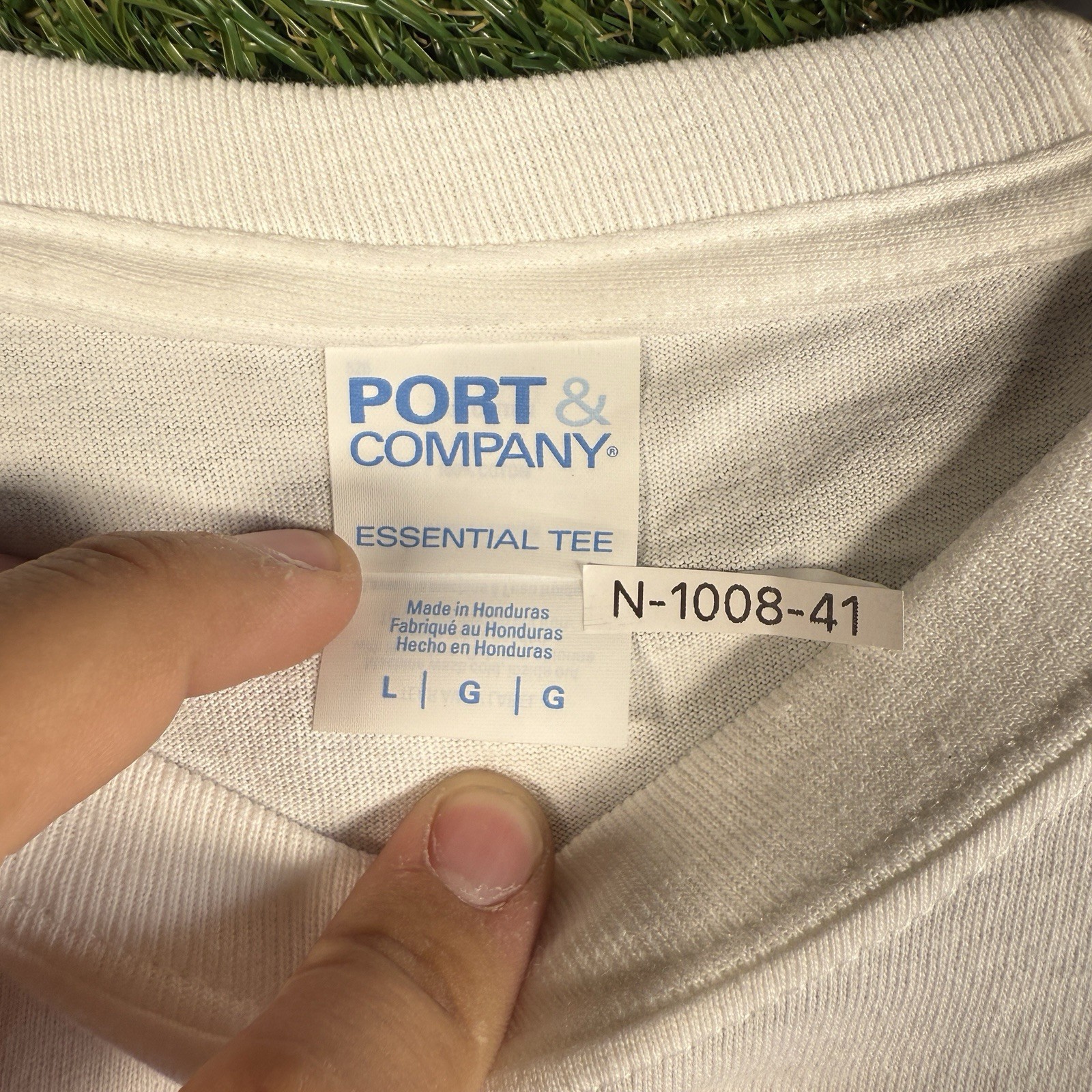 Port & Company Kingsmen 2024 Baseball Tee L White Graphic Four Seasons Oregon gallery