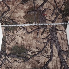 Mothwing Camo Mountain Mimicry Men’s 1/4 Zip Long Sleeve Shirt Baselayer Sz 2XL