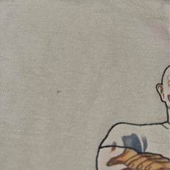 Vintage white tee Mr. Clean graphic size XL