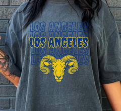 Los Angeles Ram Graphic Tee – Vintage Comfort Colors Shirt | S–3XL