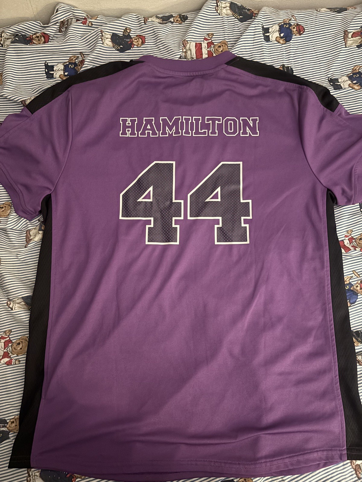 Mercedes AMG Petronas F1 Driver Lewis Hamilton LH44 Sports T-Shirt size L gallery
