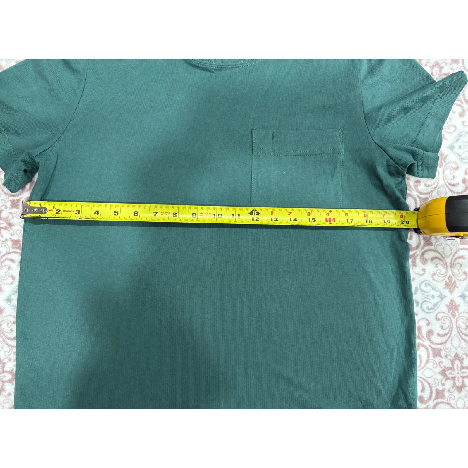 Genuine Dickies Mens Green Cotton Short Sleeve Pocket T-Shirt Size M RN20697 gallery