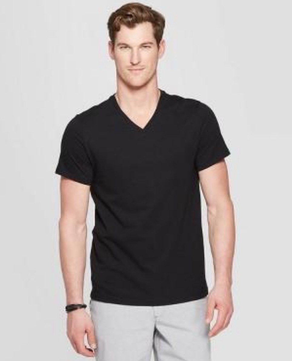 Mens V neck Goodfellow multicolors & sizes T shirts gallery