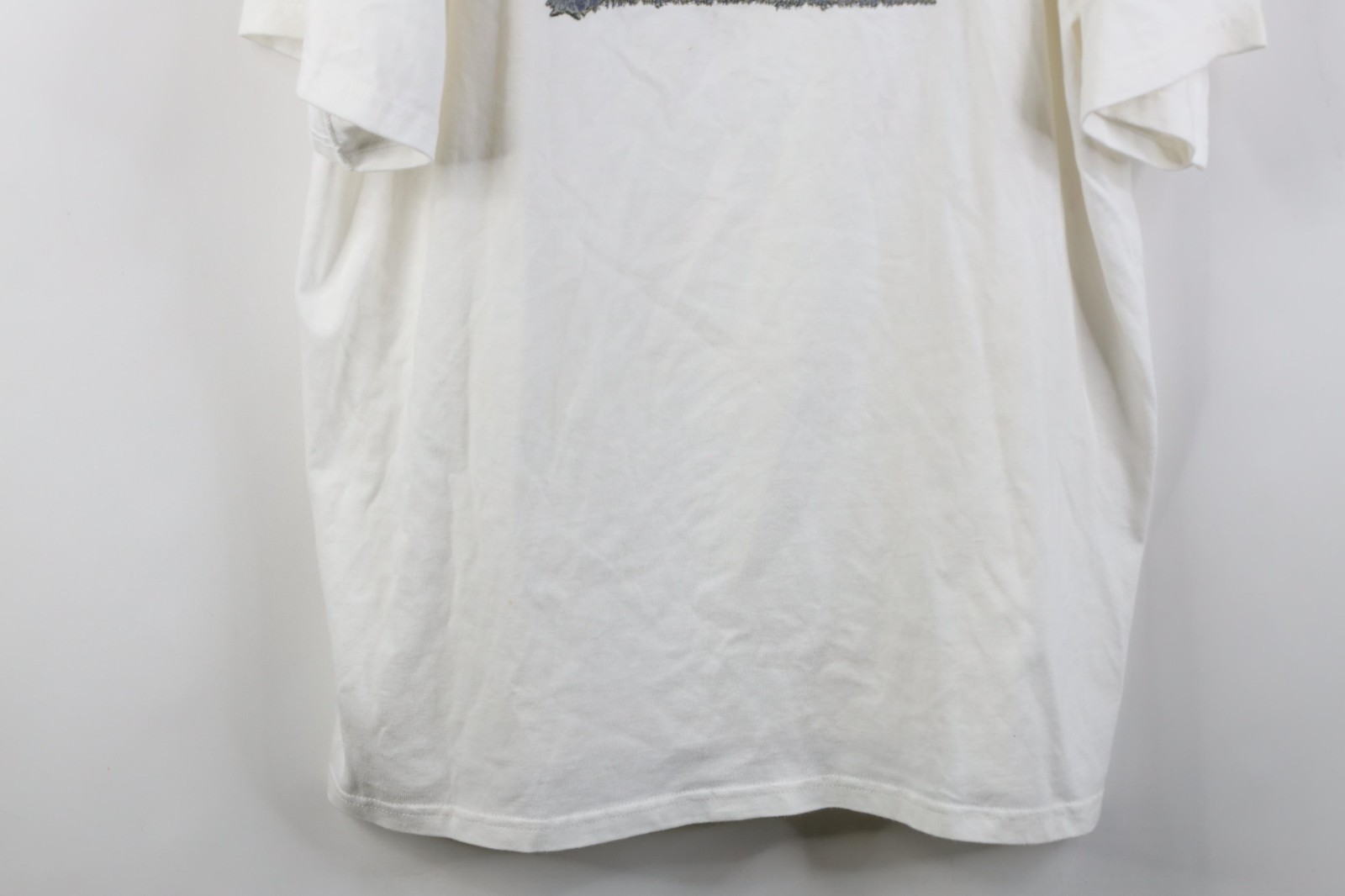 Deadstock Vintage 90s Marithe Francois Girbaud Mens 2XL Box Logo T-Shirt White gallery