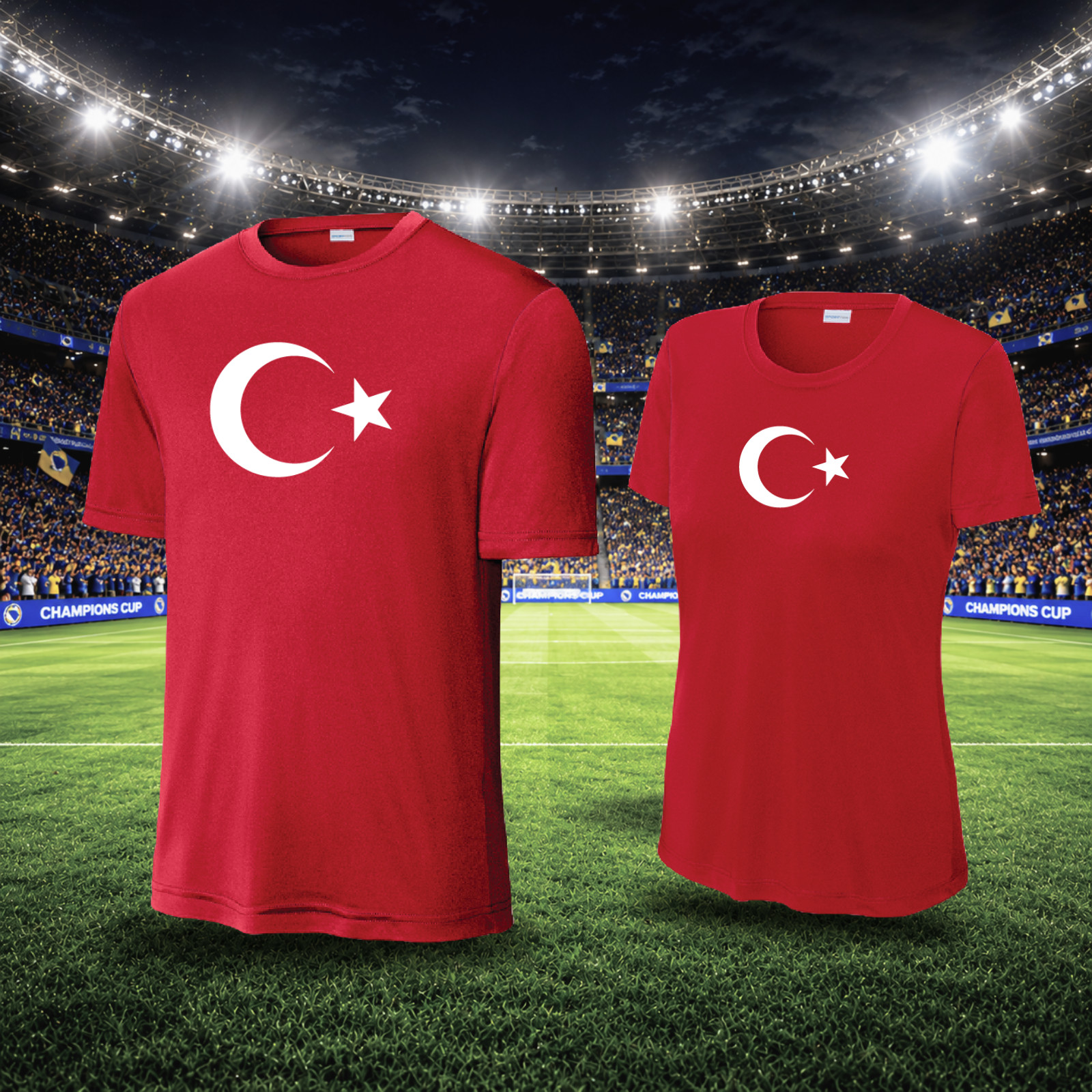 Turkiye cup polyester t-shirt world jersey - SHIPS FAST FROM FLORIDA gallery
