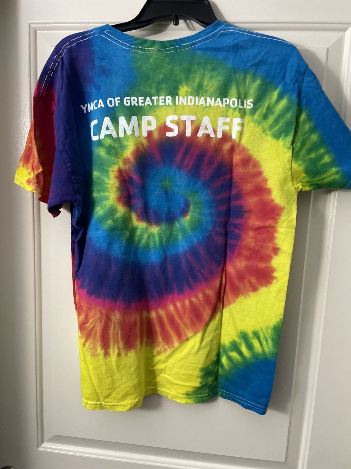 YMCA Camp staff Shirt Size L Tie-Dye gallery