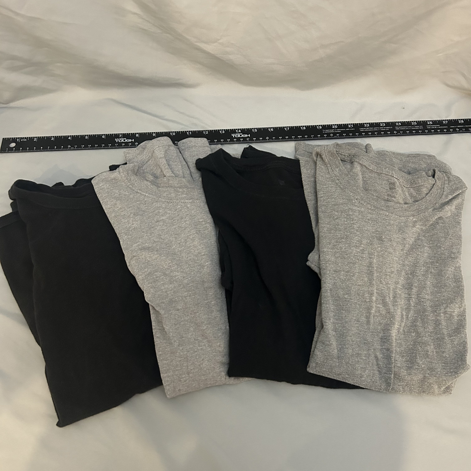 Hanes Comfortsoft Men Crewneck Short Sleeves Plain Cotton T-Shirt O5280 (4-pack) gallery