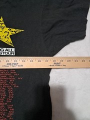 Vintage 80s INXS Calling All Nations Tour Band Shirt USA Adult M? RARE See Pics