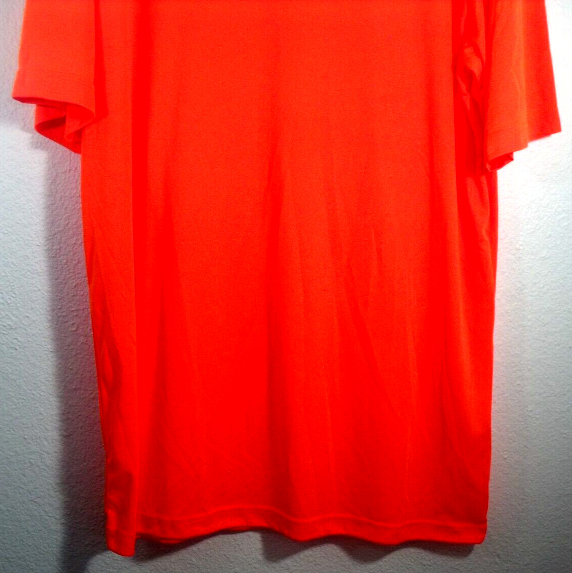 Sport-Tek TST350 Mens Short Sleeve Dri-Fit Large Tall Peformance Orange T-Shirt gallery