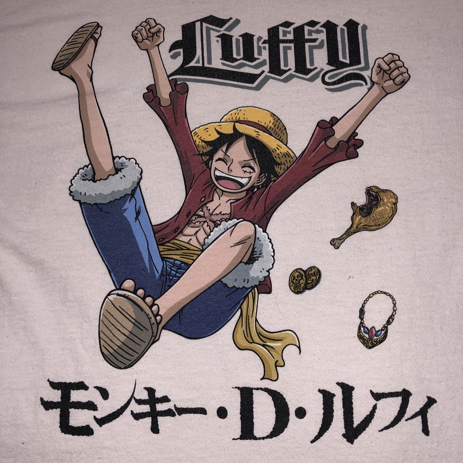 Anime One Piece Shirt Size Large Luffy Netflix Animation gallery