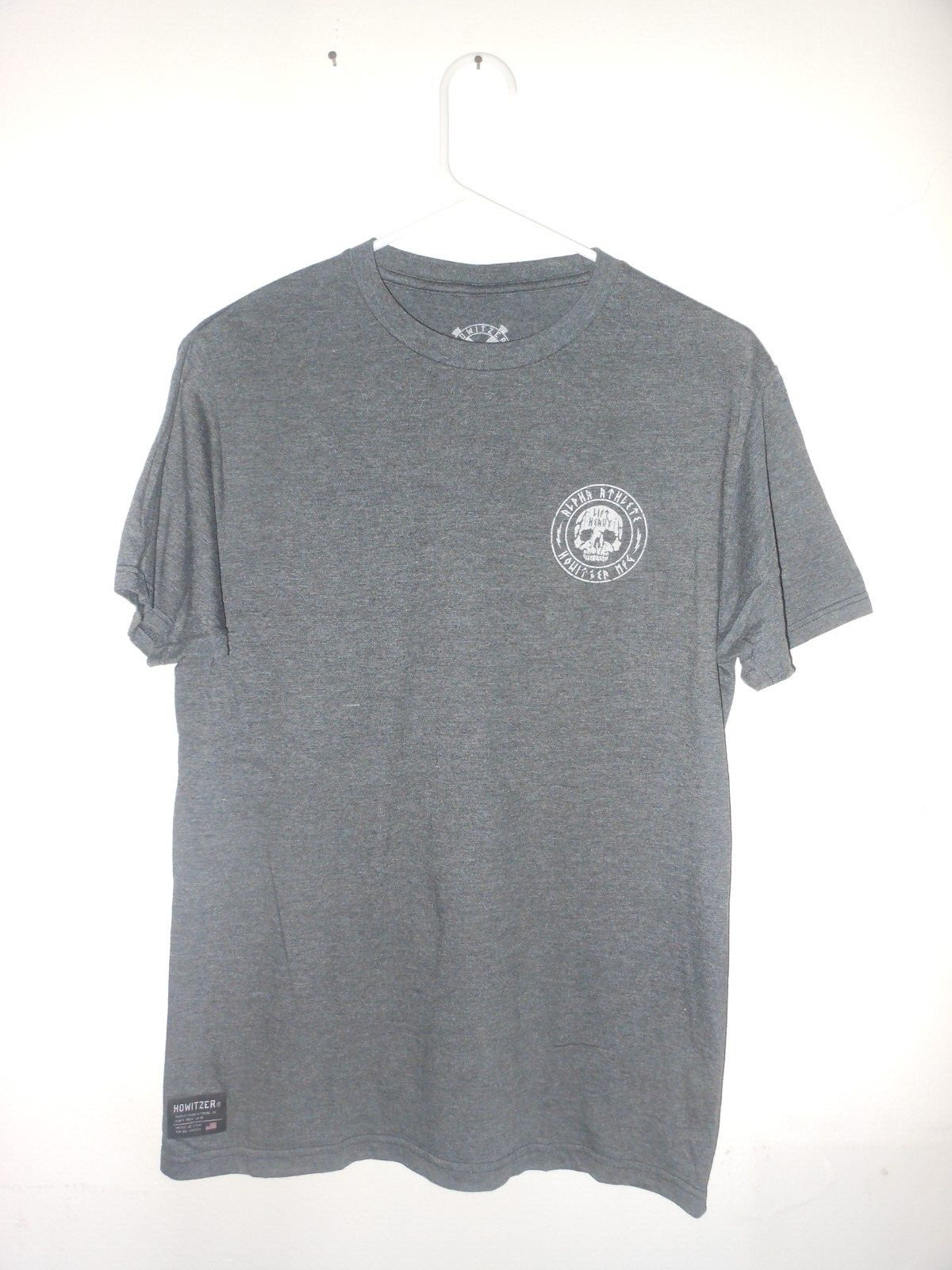 Howitzer Patriot Alpha Athlete Grey T-Shirt Adult M gallery