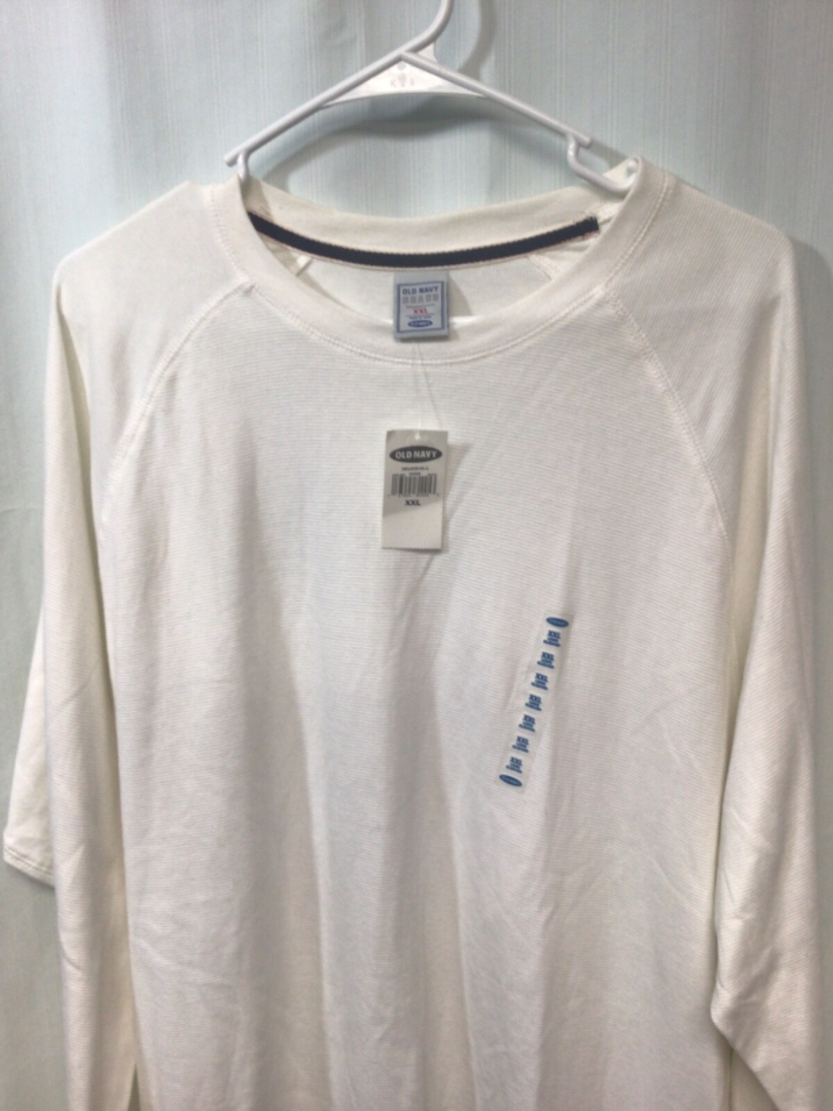 Old Navy White (Heavy Duty) 2XL Long Sleeve T Shirt T2 (New with Tags) gallery