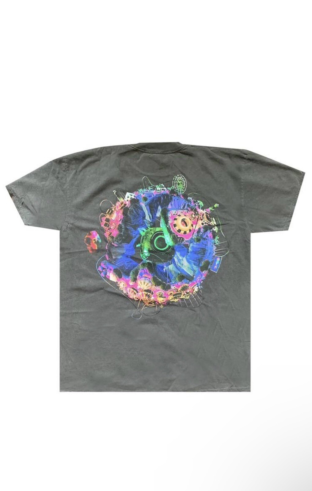Cactus Jack By Travis Scott Back Bling T-shirt Graphite Washed Black gallery