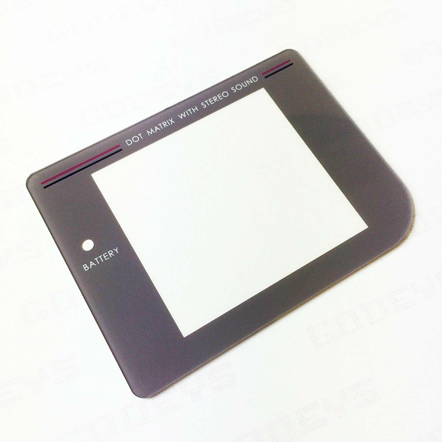 Game Boy Original DMG-01 – Replacement Screen Lens Cover – PLASTIC – GRAY 1989