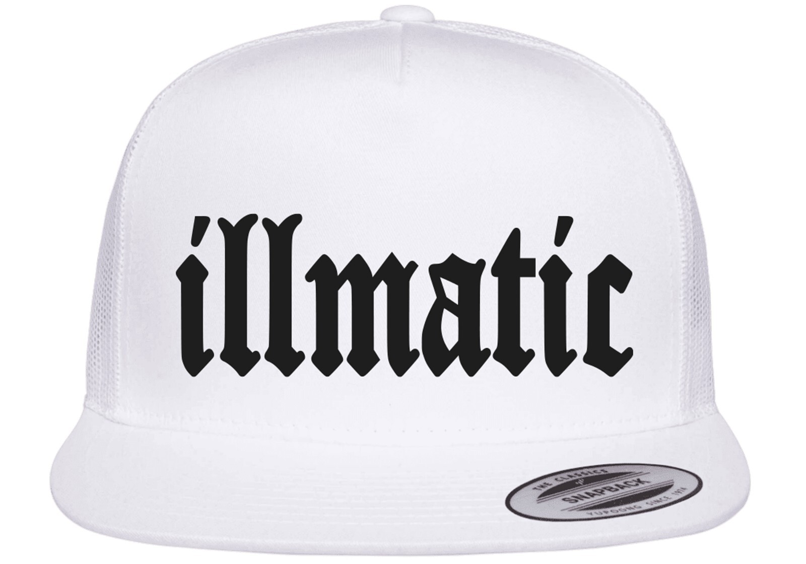 Illmatic Nas Trucker Hat Mesh Back Snapback Hip Hop Street Baseball Unisex Cap gallery
