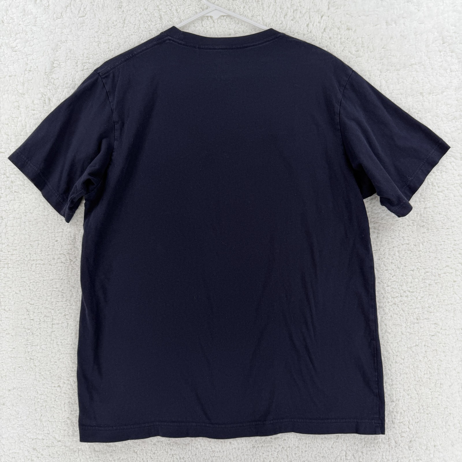 Uniqlo UT Mickey Mouse Shirt Mens Medium Blue Pocket Graphic Feet Tee T-Shirt gallery