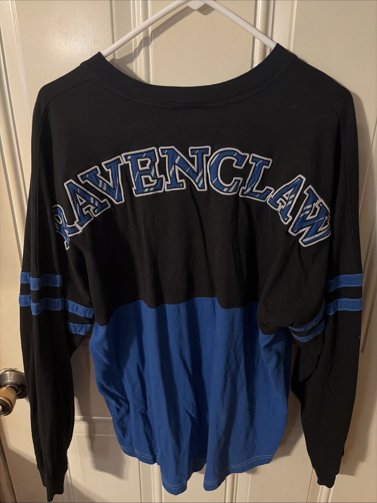 Harry Potter Ravenclaw Lg Long Sleeve Shirt Blue And Black gallery