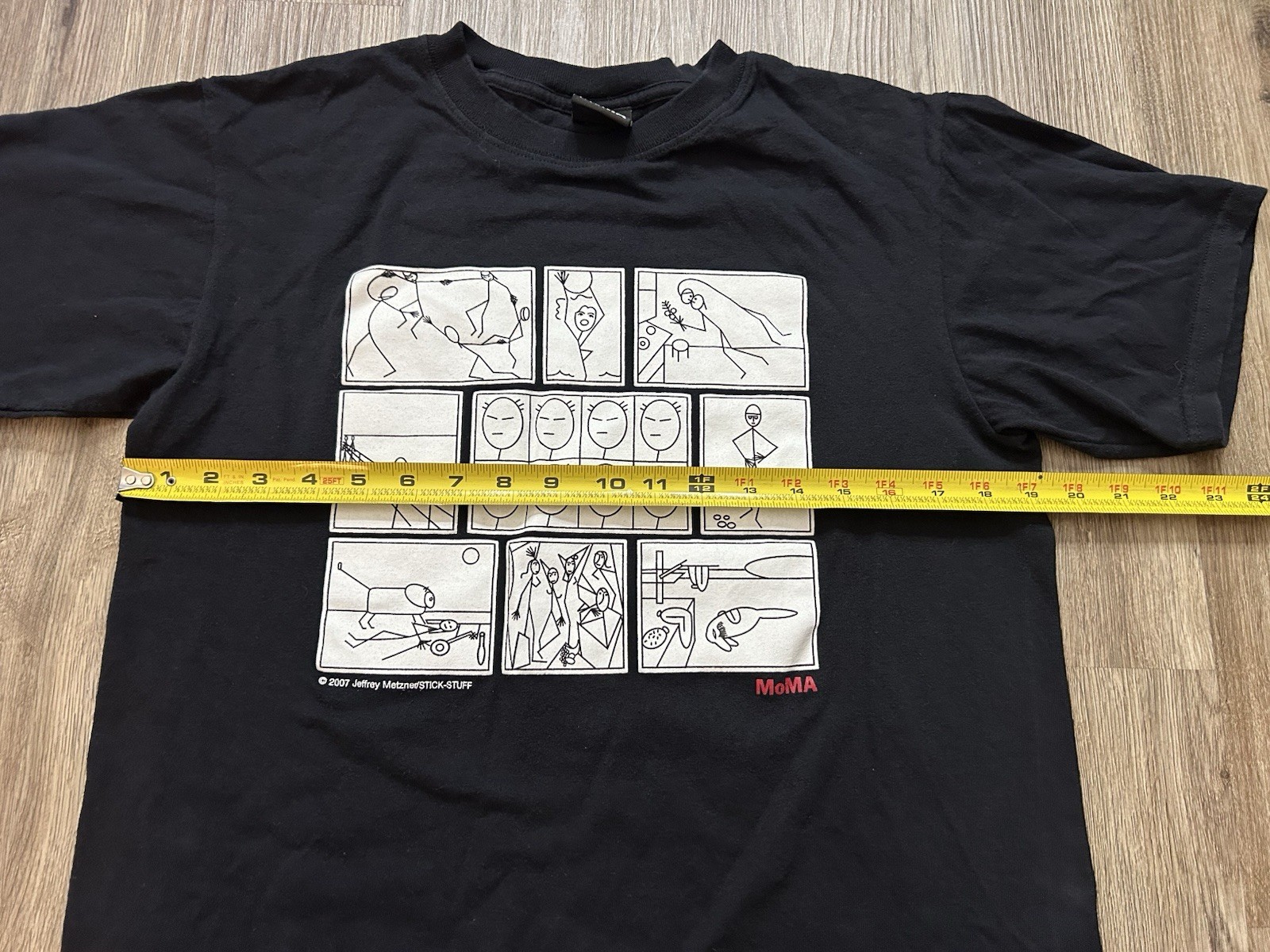 2007 STICK-STUFF by Jeffrey Metzner Museum Of Modern Art MoMA T Shirt gallery