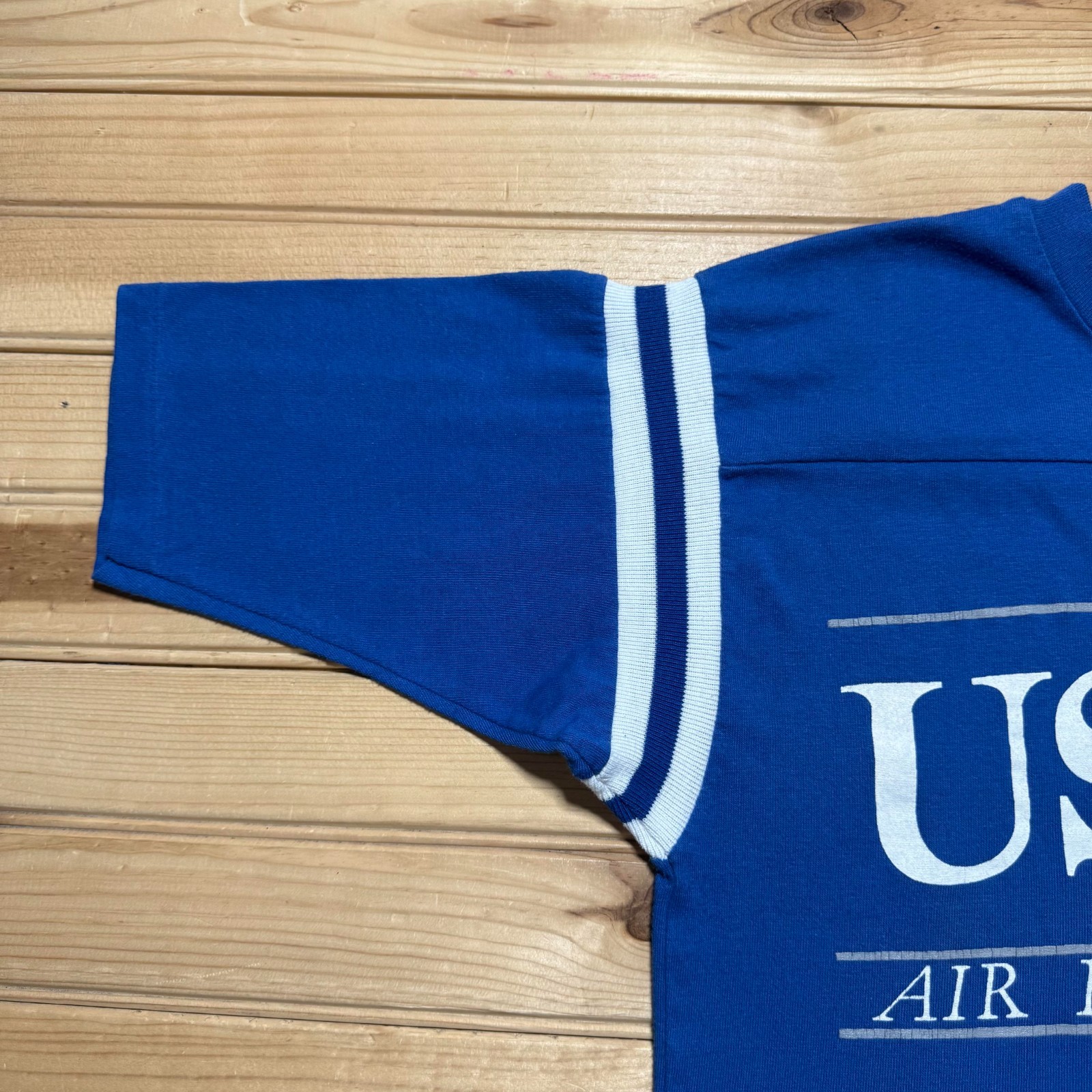 Vintage 80s USAFA United States Air Force Academy Jersey Shirt USA Made - Large gallery