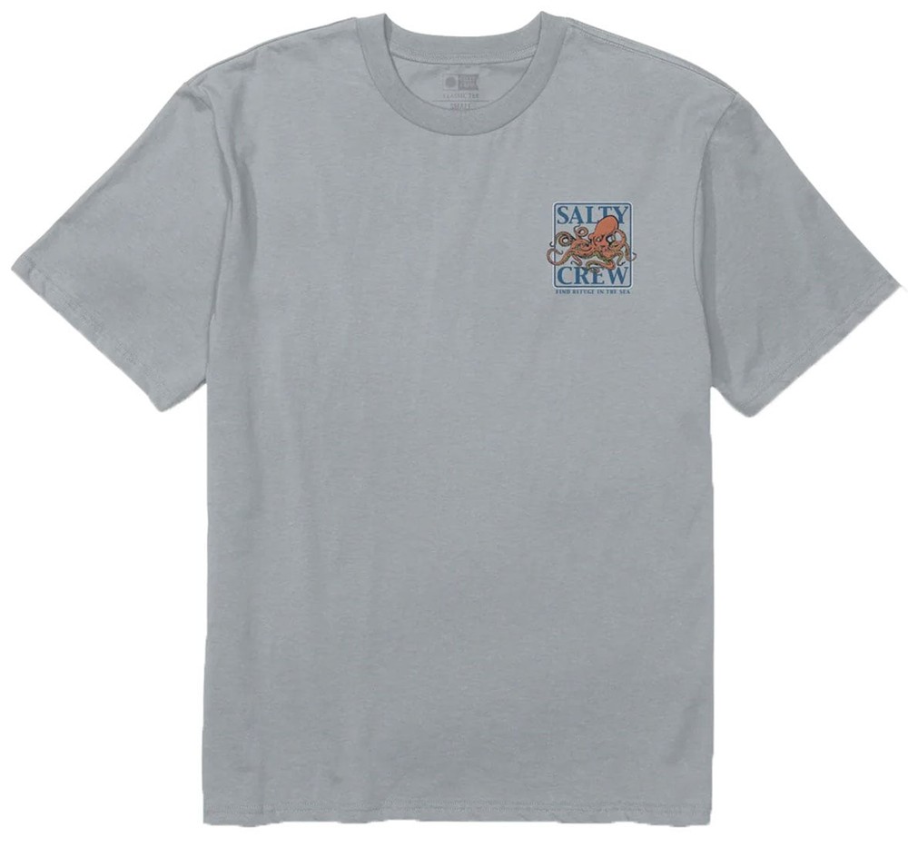 Salty Crew Ink Slinger Classic Short Sleeve T-Shirt – Relaxed Fit Soft Spun Cott