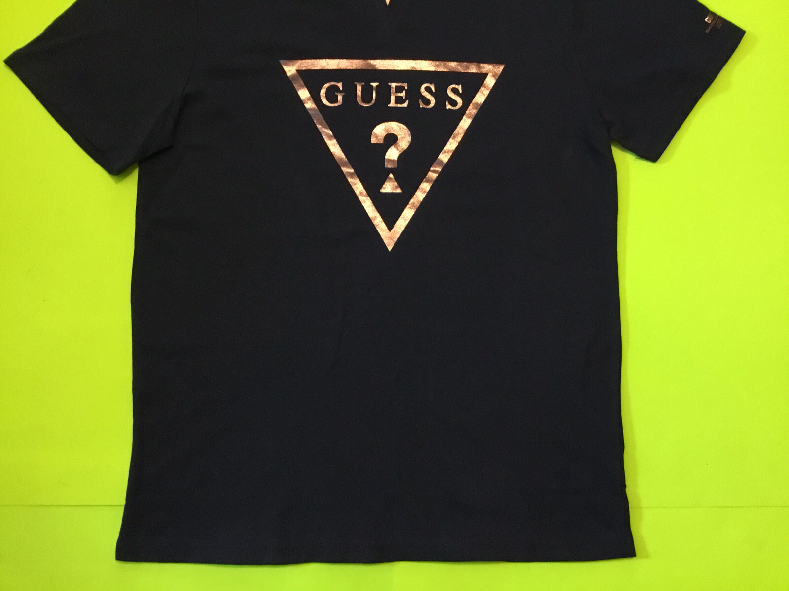 GUESS Los Angeles Men’s Short Sleeve T-Shirt Size LARGE Blue w/Silver Cotton NEW gallery